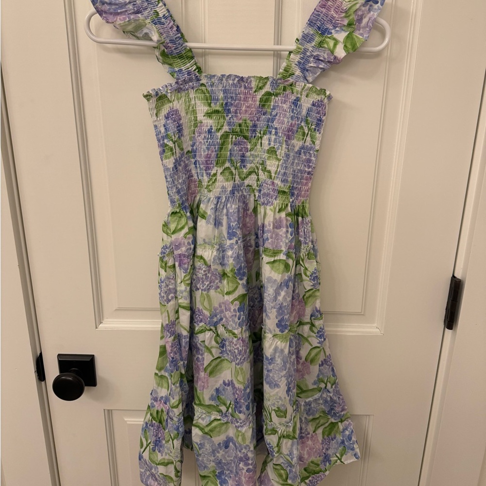 Girls Hill House Blue Hydrangea Nap Dress